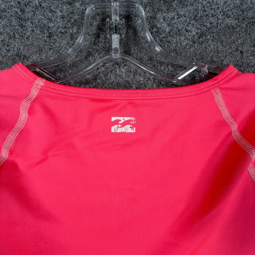 Billabong Rash Guard Swim Shirt Womens Coral Reef Bare Lady Long-Sleeve Crewneck